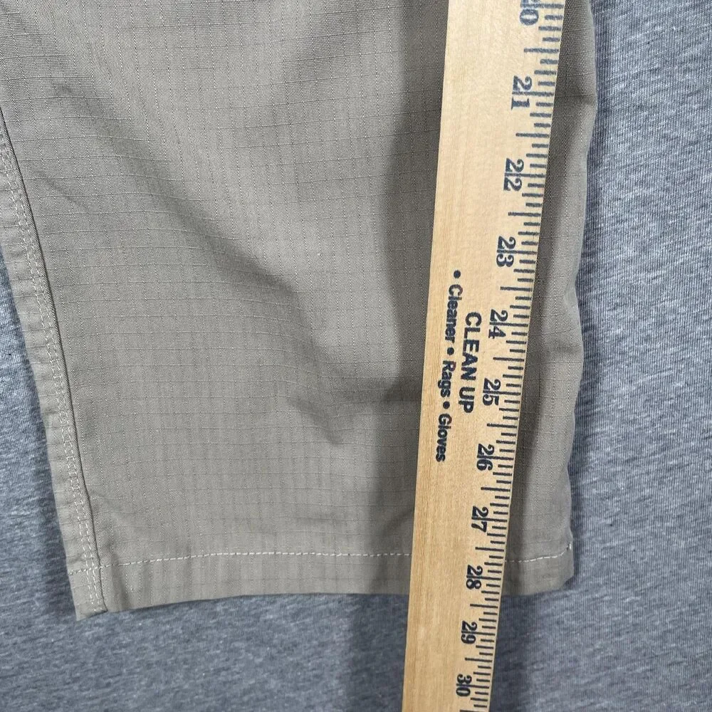 5.11 Tactical Cargo Pants Mens 33x28 Beige Polyester Cotton Canvas Workwear